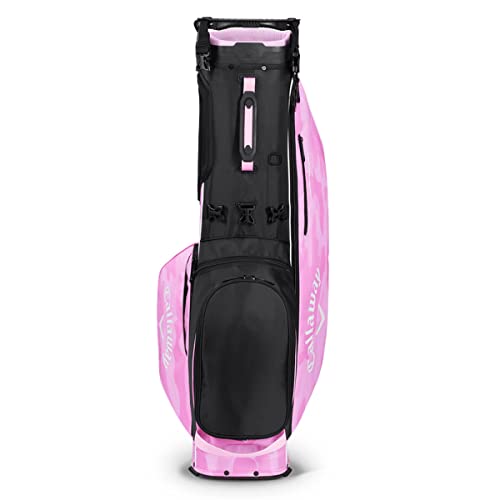 Callaway Golf 2022 Fairway C Stand Bag Black/Pink Camo