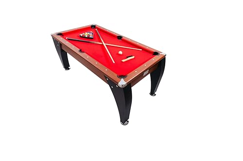 RACK Stark 5.5-Foot Billiard/Pool Table Brown