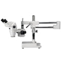 AmScope ZM-4BW3 Professional Binocular Stereo Zoom Microscope with EW10x/EW25x Eyepieces, 2X-225X Magnification