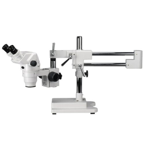 AmScope ZM-4BW3 Professional Binocular Stereo Zoom Microscope with EW10x/EW25x Eyepieces, 2X-225X Magnification