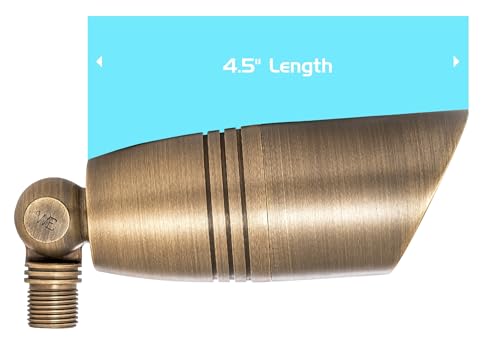 Westgate LED Low Voltage Landscape Lights Directional Spotlight Antique Bronze 5W (12 Pack)