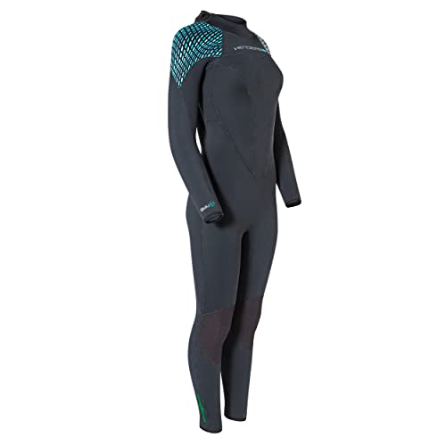 Henderson 5mm Womens Greenprene Back Zip Full Wetsuit Black