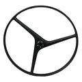 MARINE CITY Wavy-Style 3-Spoke Carbon Steering Wheel 925mm Black