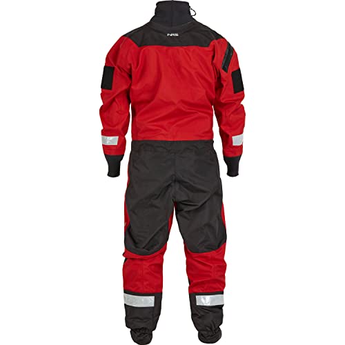 NRS Ascent SAR Dry Suit Red
