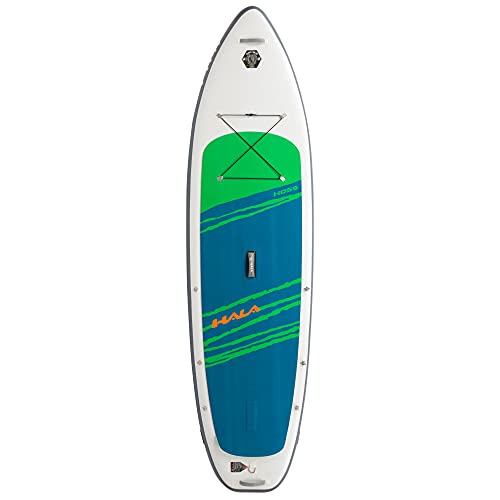 Hala Hoss Inflatable Stand-Up Paddle Board (SUP) Blue/Green 10ft 10In