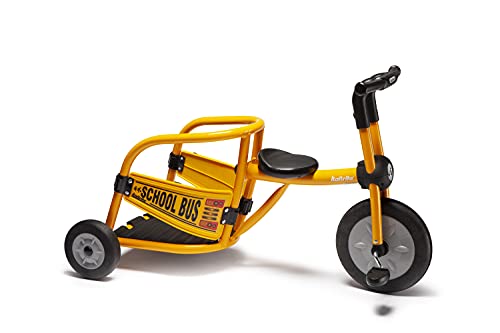 Italtrike Pilot School Bus Tricycle for Kids Yellow
