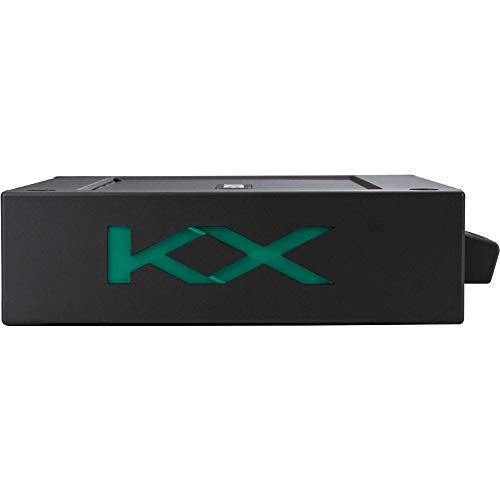 KICKER 10-Inch Loaded Premium Marine Sub Enclosure with Passive Radiator & 48KXMA8004 Marine Amp Bundle