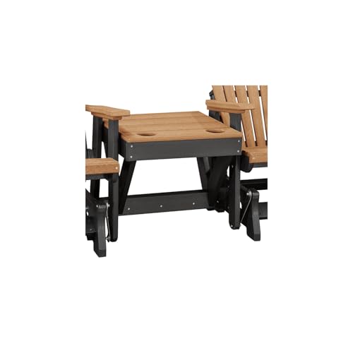 American Furniture Classics Double Glider w/Table Cedar and Black