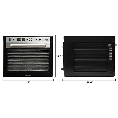 Tribest Sedona SDC-S101-B Supreme Commercial Electric Food Dehydrator Black