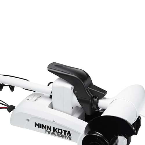 Minn Kota Riptide PowerDrive 55 lb. Thrust 54" Shaft Wireless Remote White