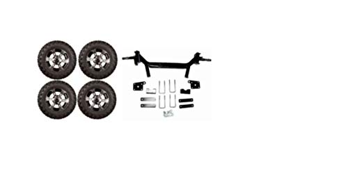 3G Lift Kit Combo with 12" Colossus for EZGO TXT Electric Golf Carts 2002-2010