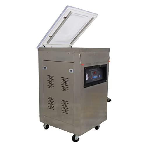 INTSUPERMAI Single Chamber Vacuum Packaging Machine 110V Off-White