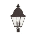 Livex Amwell 4-Light Outdoor Post Head Bronze