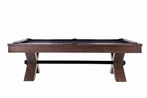 Empire USA Plank & Hide - Vox Billiard Pool Table Grey Walnut