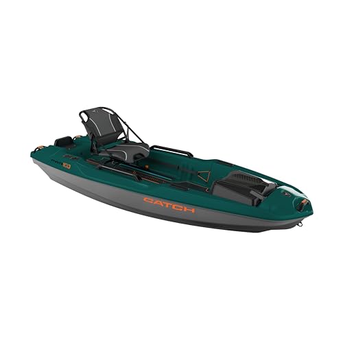 Pelican Catch PWR 100 Fishing Kayak - Ergo360 Seating System - 10 ft - Granite