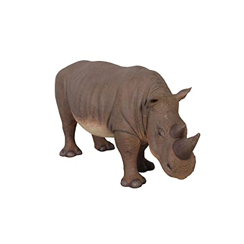 Design Toscano Rhinoceros Statue Full Color