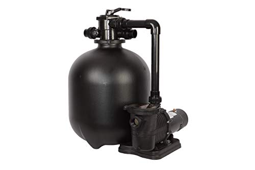 FlowXtreme NE4504 Pro 22-in Sand Filter System Black