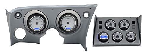 Dakota Digital 1968-77 Chevy Corvette VHX System Satin Alloy Blue