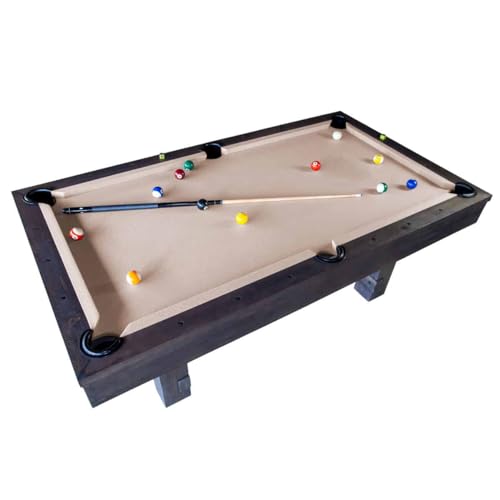 Chamberlain Game Tables London Nights Handcrafted Distressed Wood 7′ Pool Table