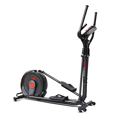 Sunny Health & Fitness Power Stride SMART Elliptical Trainer Black