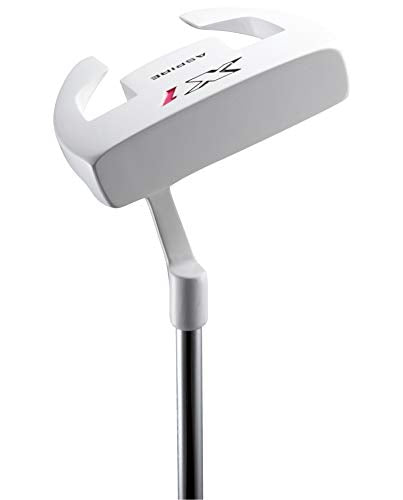 Aspire Ladies Golf Clubs Set Titanium Driver, Fairway, Hybrid, Irons, Putter, Bag Cherry Pink