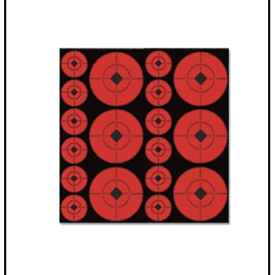 Law 2" Orange Self-Adhesive Target Spots (100 Pack)