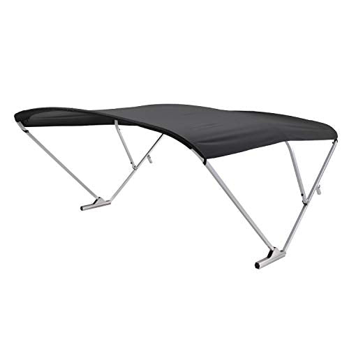 SureShade Power Pontoon Bimini Top Black