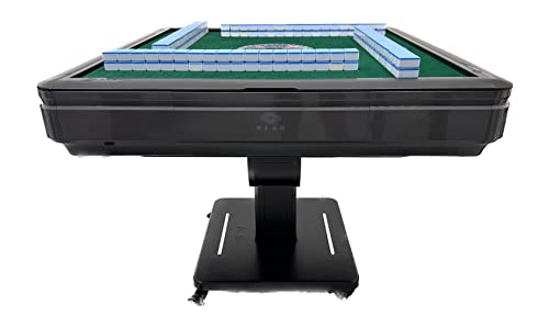 usamjtable Automatic Mahjong Table Ultra-Thin Pedestal Folding Style Gray