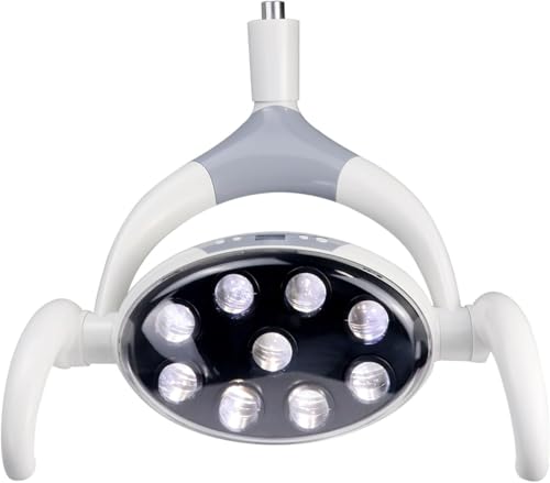 Tankredrug 28W Portable Dental Examination LED Light Stand Mobile Surgical Medical Lamp White