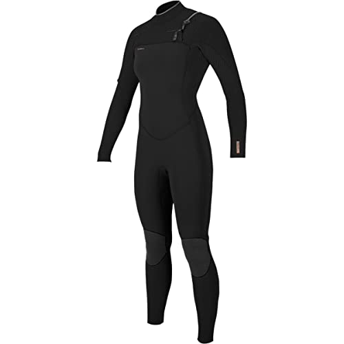 O'Neill Hyperfreak 4/3 mm Chest Zip Full Wetsuit Black/Black