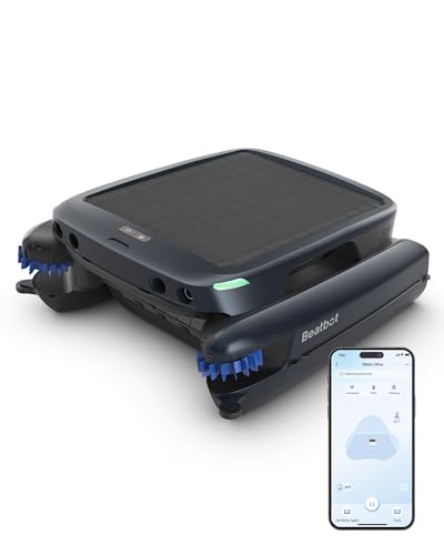 Beatbot iSkim Ultra Solar Pool Skimmer Robot Dark Blue