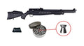 Hatsan Mod BT65 QE .22 Caliber PCP Bolt Action Air Rifle Bundle with 250 Pellets and Wearable4U Cloth Black