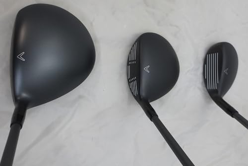 Callaway 2024 Tall Mens Complete Golf Set Driver, Wood, Hybrid, Irons, Odyssey Putter Black/White/Blue