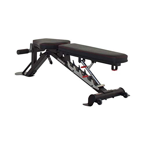Inspire Fitness SCS Weight Bench Adjustable Black
