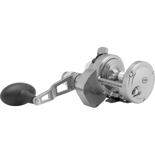 PENN Torque Lever Drag 2 Speed Conventional Fishing Reel Gold