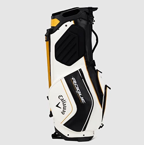 Callaway 2022 Rogue Tour Staff Stand Bag Limited Edition White/Black/Gold
