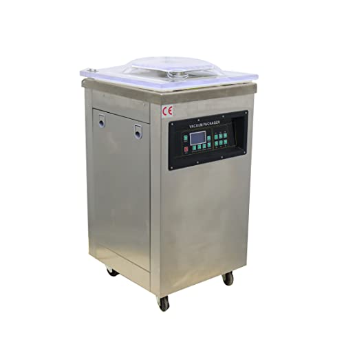 INTSUPERMAI Single Chamber Vacuum Packaging Machine DZ400 Stainless Steel Silver
