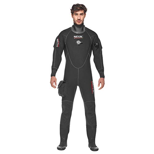 SEAC Warm Dry Suit Men's XX-Large Black