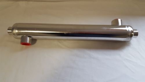 Badgerpipe Titanium Tube and Shell Heat Exchanger 1200 os