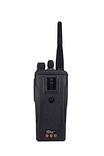 Motorola CP200d UHF Two Way Radios 2 Pack Renewed Black