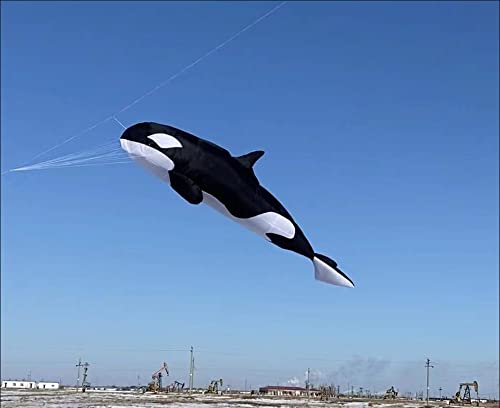 TiffyDance 3D Soft Inflatable Whale Kite Pendant XX-Large