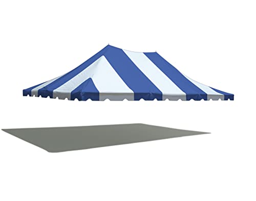 Party Tents Direct 20' x 30' Replacement Weekender Pole Tent Top Blue