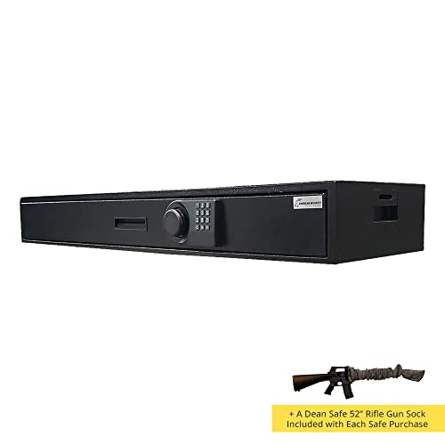 Dean Security Safe Co. American Security UBS648 Under Bed Defense Vault Truck Safe with 52" Rifle Sock Black