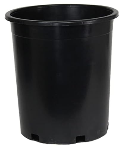 Green Thumb #5 Black Plastic Nursery Container/Grower Pots (120) Black