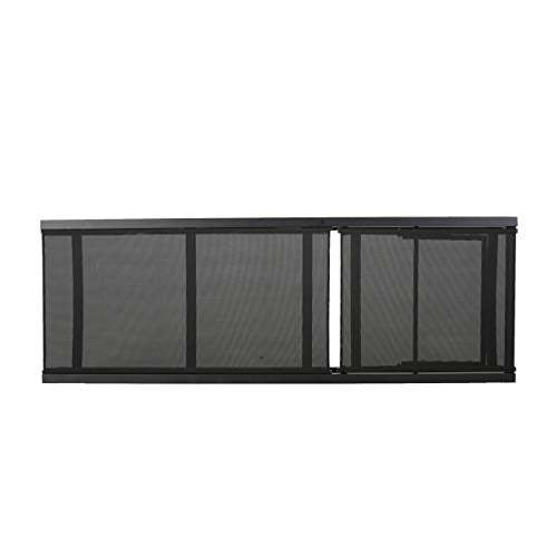 Christopher Knight Home Vivian Outdoor Aluminum Chaise Lounge Set of 2 Black