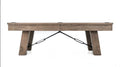 Empire USA Plank & Hide - Isaac Billiard Pool Table (8') Silvered Ash