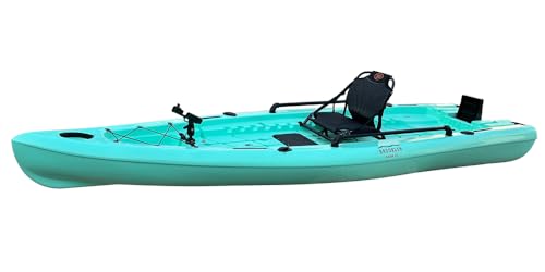 BKC Brooklyn 13.0 Single Skiff Hybrid Kayak Teal