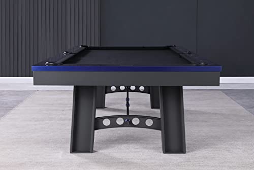 Empire USA Xander Billiard Pool Table Gunmetal Grey