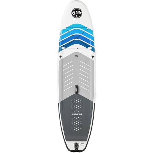 NRS Jukdo 10.8 Inflatable SUP Board White/Blue/Grey