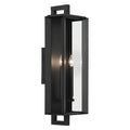 Kichler Kroft 2-Light Textured Black Outdoor Wall Light